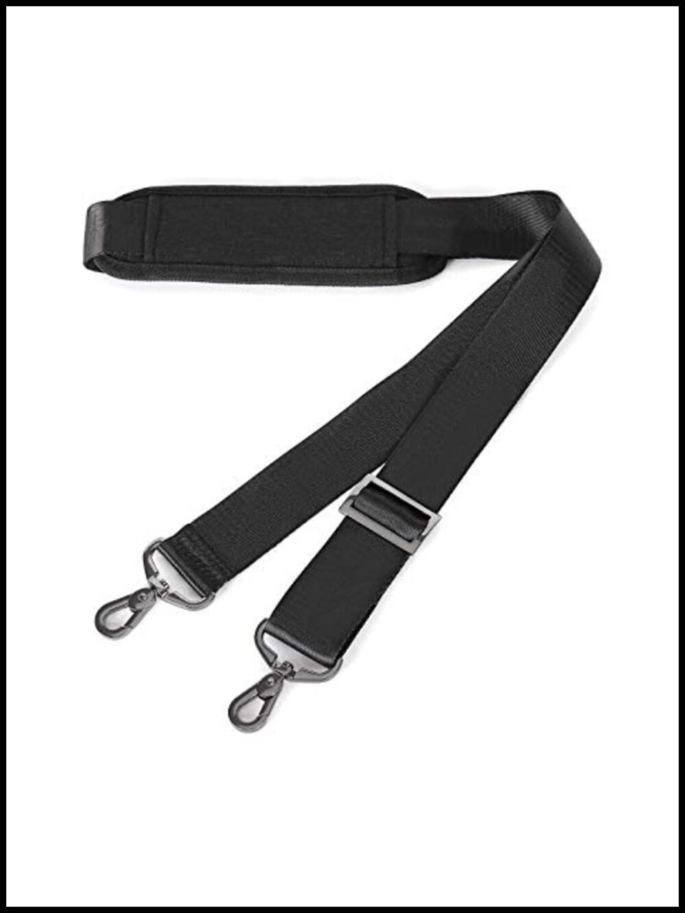 Adjustable Padded Shoulder Strap for Bags, Soft Memory Foam, Non-Slip, 56 inch